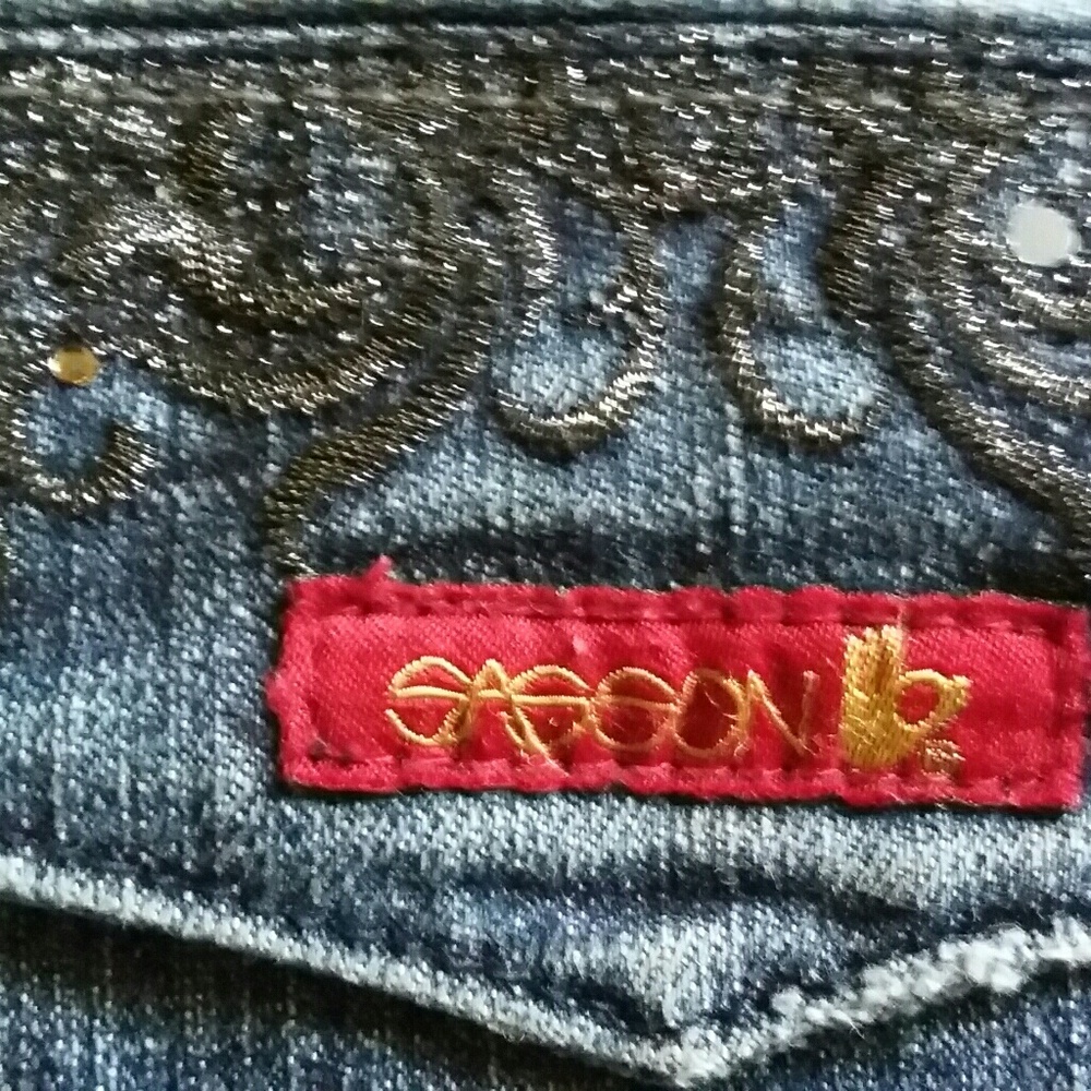 Sasson blue denim jeans - size 12 - Picture 4 of 8